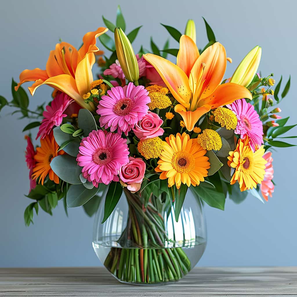 Starburst Splash Flower Arrangement - Image 4