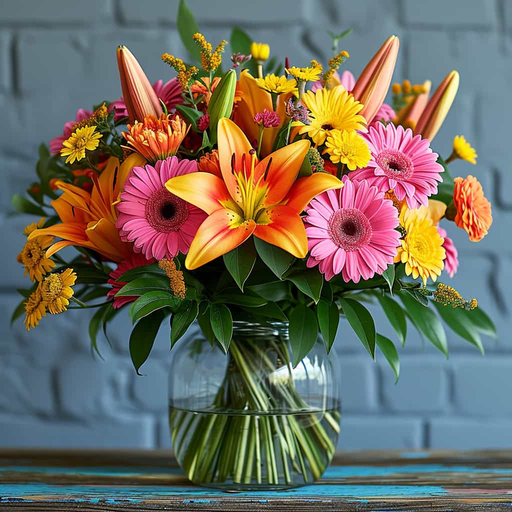 Starburst Splash Flower Arrangement - Image 3