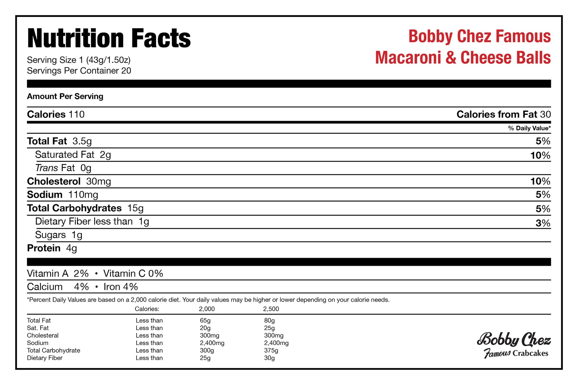 Bobby's Macaroni & Cheese Balls - Image 2