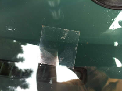 Curing Tabs Windshield Repair Curing Tabs Windshield Repair