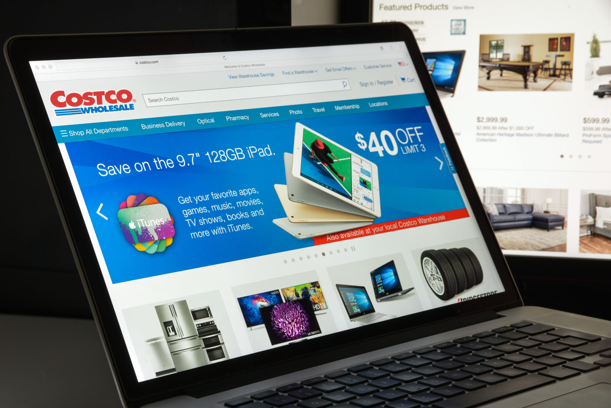 Costco Website