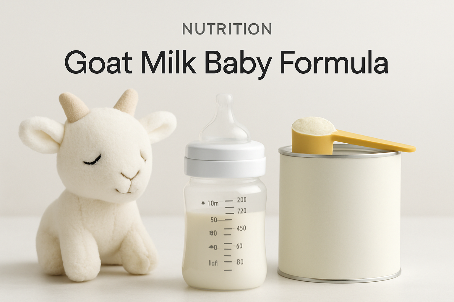 Goat Milk Baby Formula