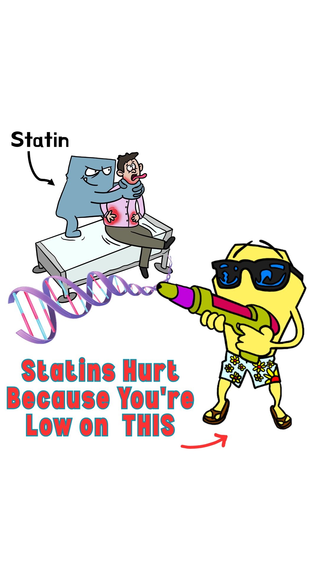 Statins and sore muscles? It’s not in your head. And it’s not just the drug.
Low vitamin D could be what’s making statin side effects unbearable.
In this reel, I unpack the science behind a little-known fix that helped a group of statin-intolerant patients finally tolerate their meds — without the aches and pains.
Vitamin D is the great multitasker 😁
Want to learn more about how to create BETTER BODY CHEMISRY with vitamin D ? Join me for the Swallowing Sunshine Workshop.
You can get it FOR FREE, along with 130 plus other amazing goodies inside the Best Summer Ever Bundle.
The bundle goes live at the end of the month, but you can hop on the waitlist now, to ensure you don't miss a thing.
You'll find the link in my bio.
#Statins #MusclePain #VitaminD #CholesterolFixes #DateASterol #ScienceSimplified #BetterBodyChemistry #BestSummerEverBundle #BestSummerEver
