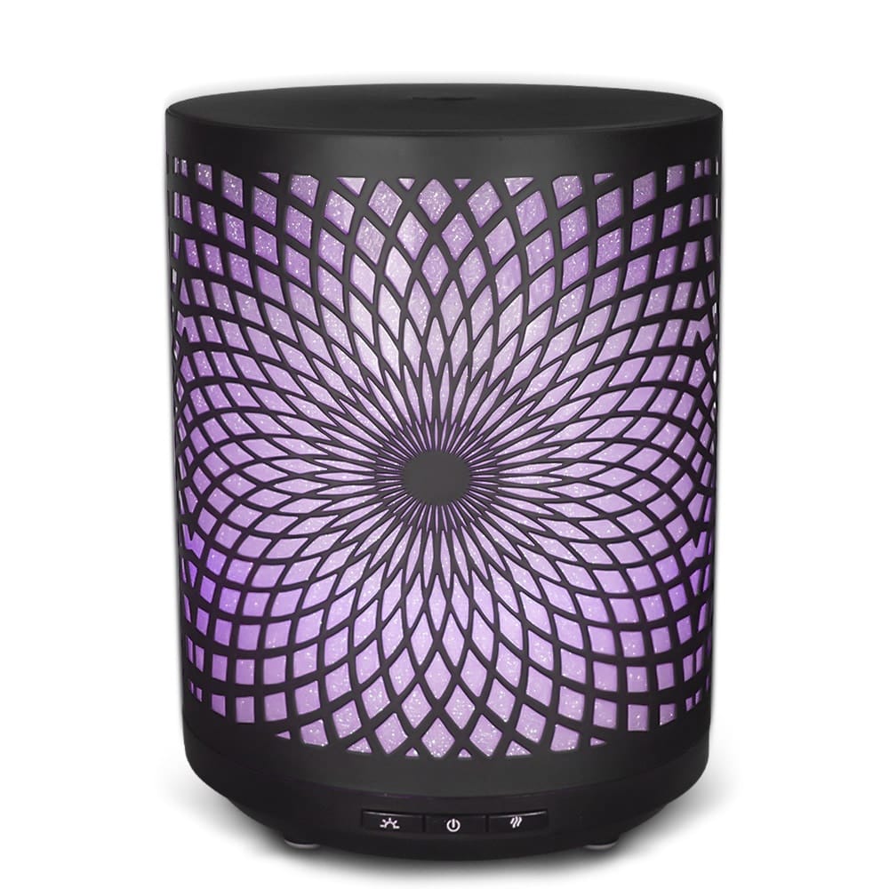 Geometric Essential Oil Diffuser Purple