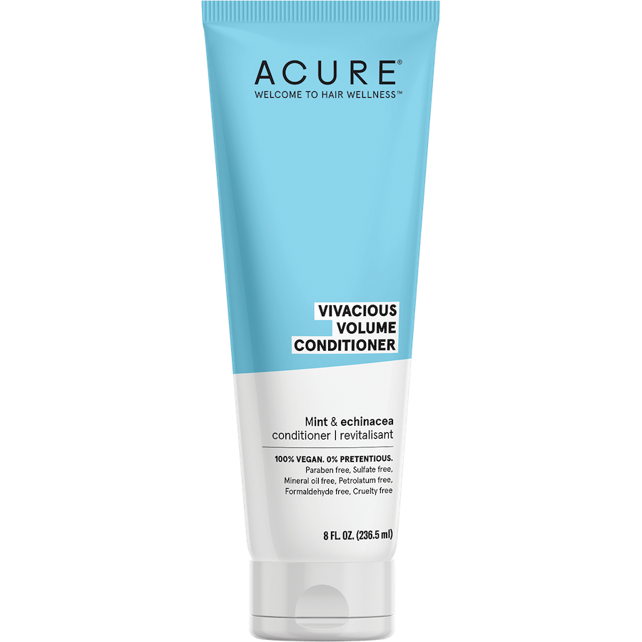 acure vivacious volume mint & echinacea conditioner 236ml