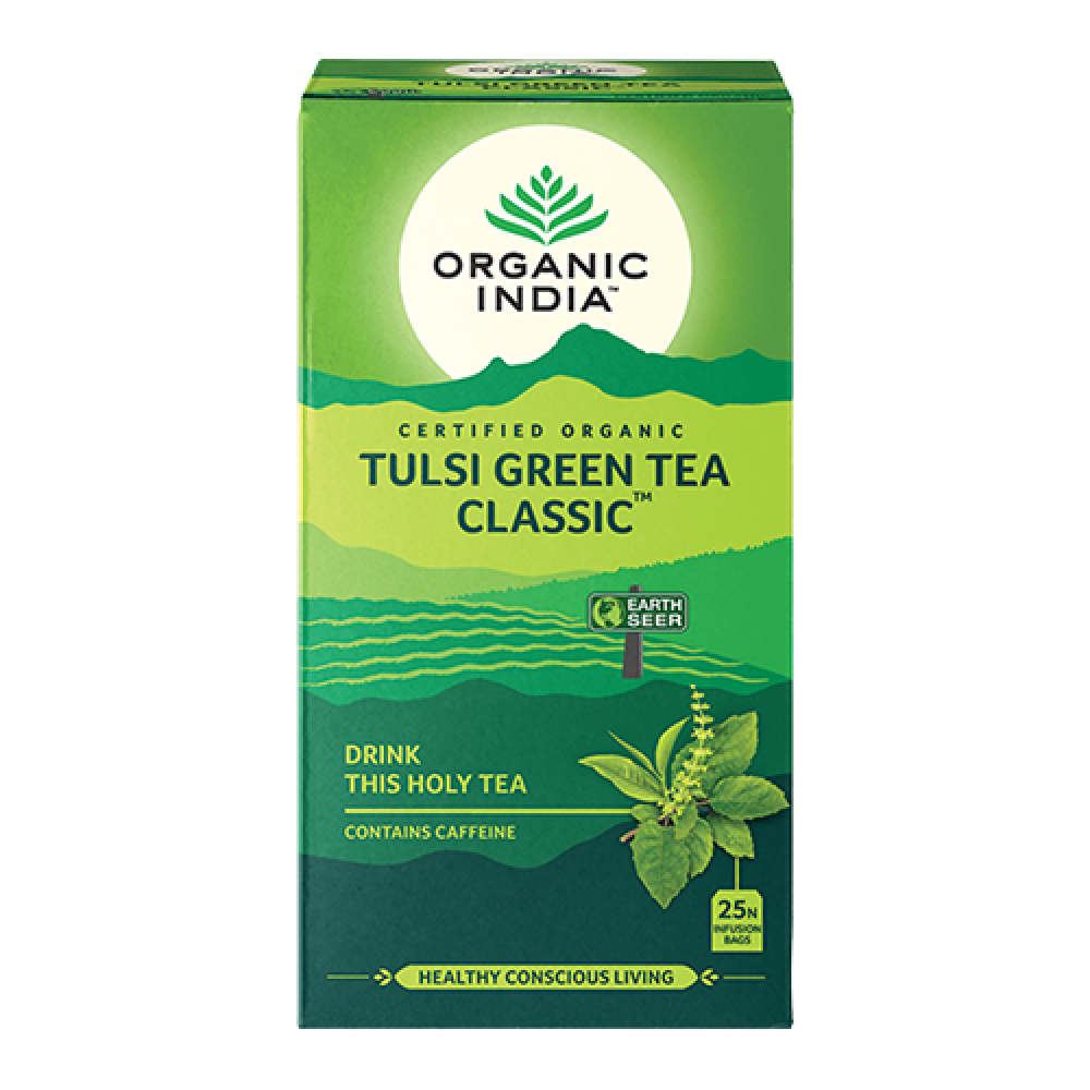 Organic India Tulsi Green Tea Classic 25bags