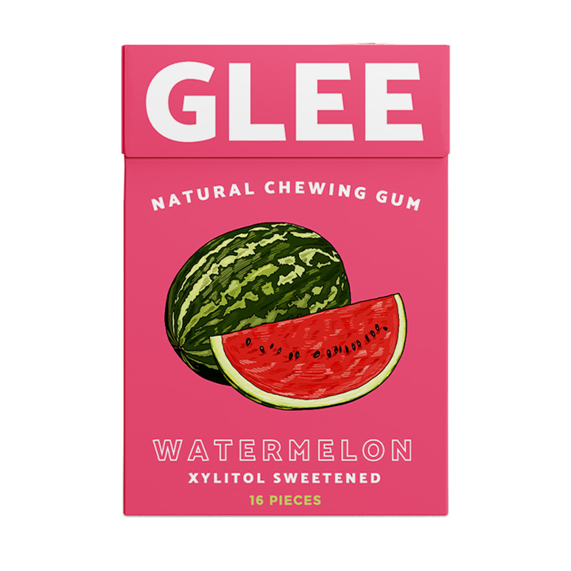 Glee Gum Sugar-Free Gum WATERMELON 16pack