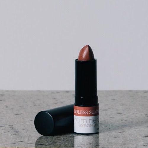 eco minerals lipstick byron bliss