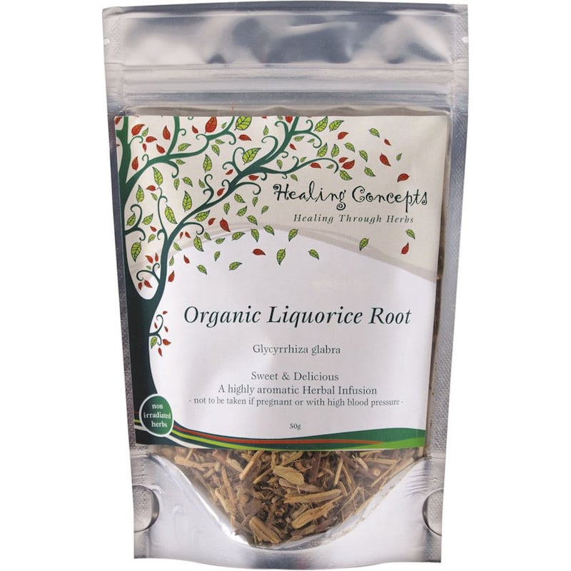 healing concepts liquorice root organic 50g