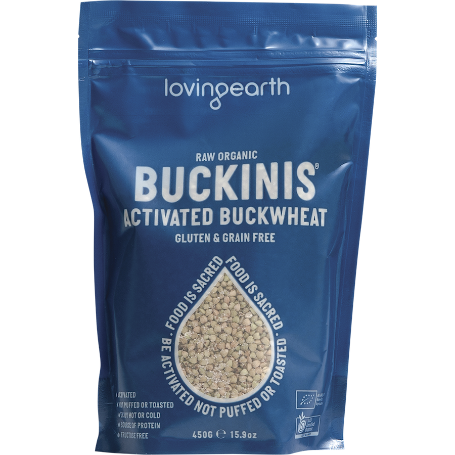 loving earth activated buckinis 450g