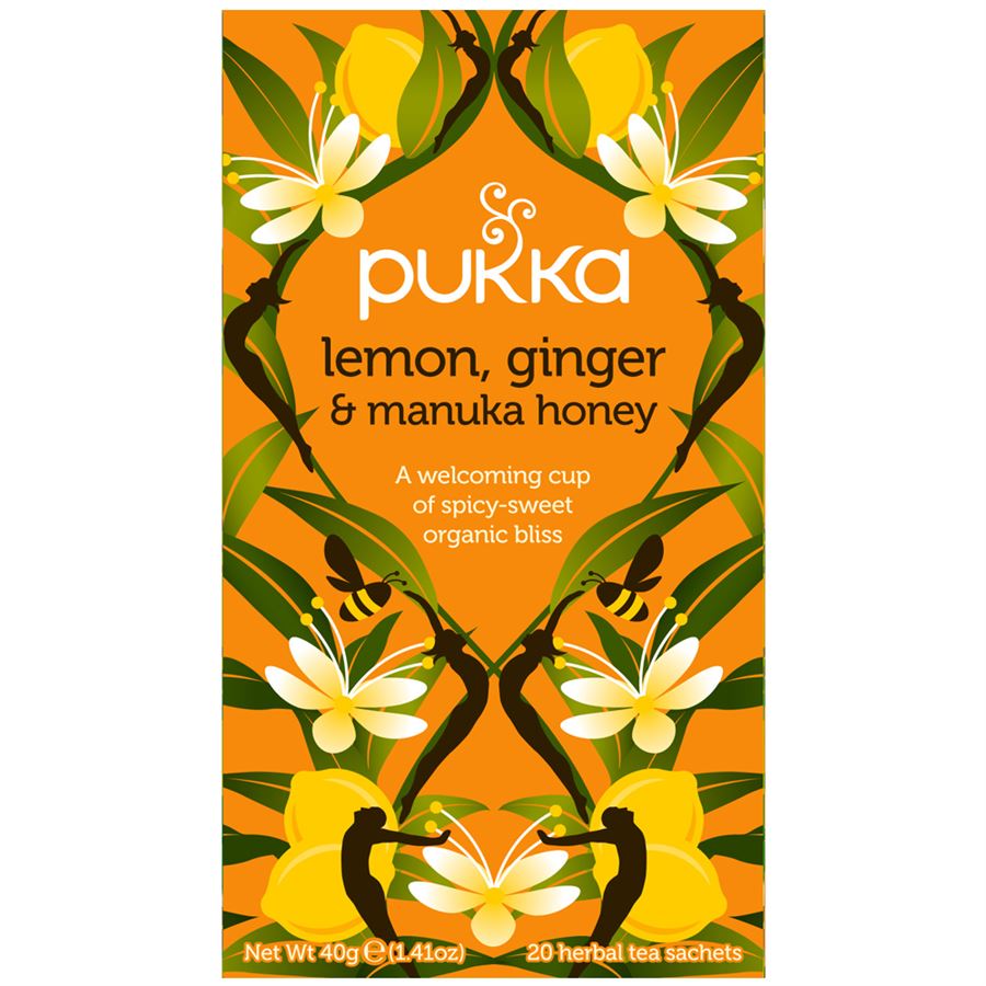 Pukka Lemon Ginger & Manuka Honey 20bags