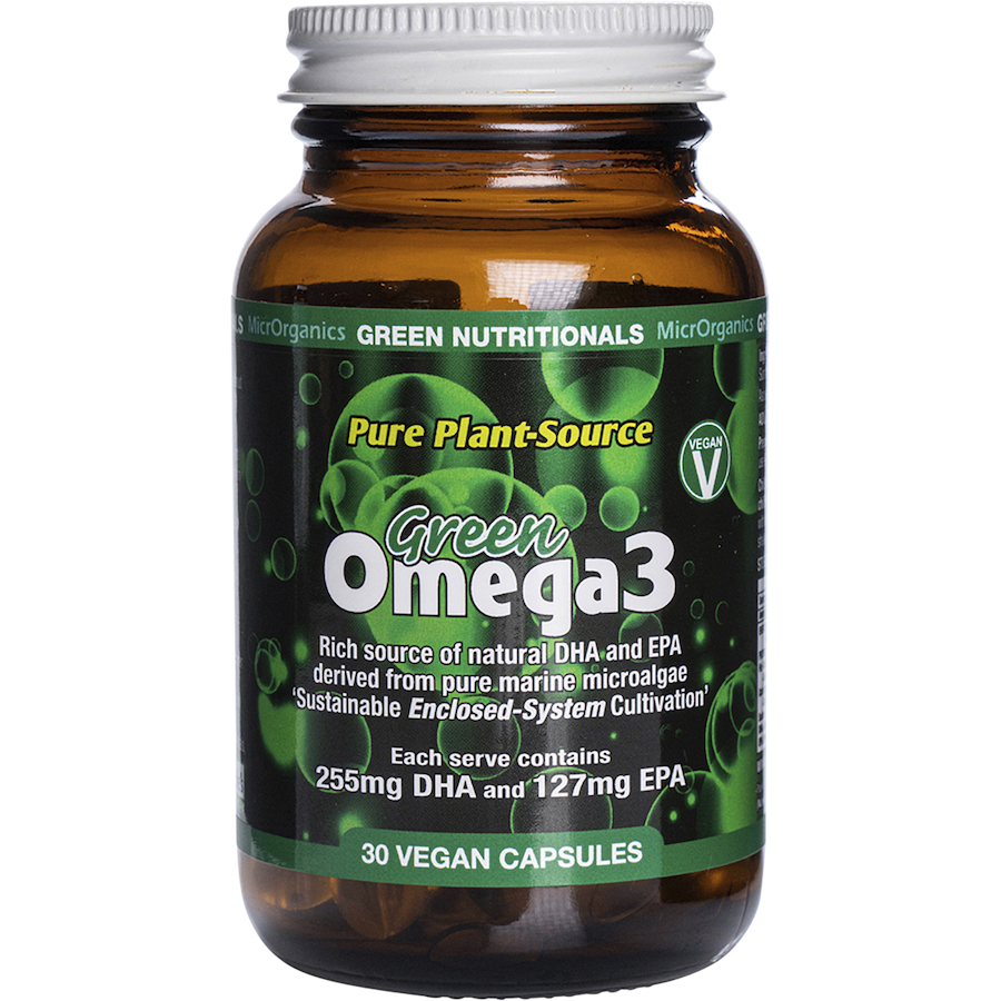 green nutritionals pure plant source green omega 3 30caps