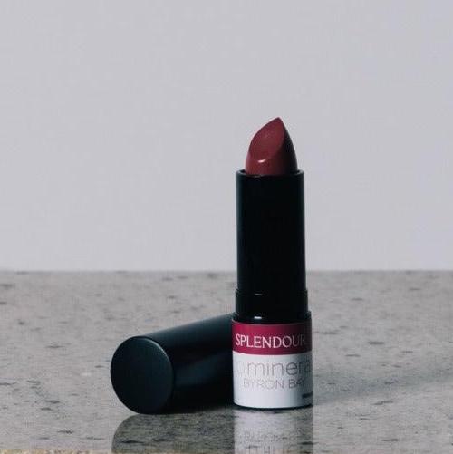 eco minerals lipstick byron bliss