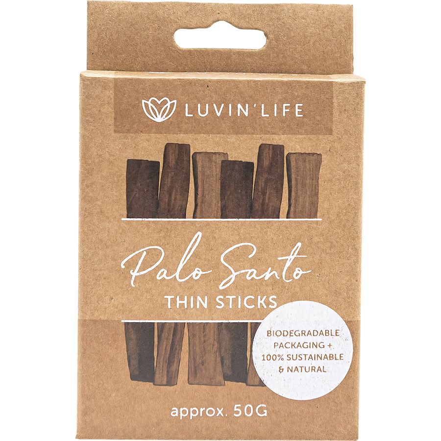 luvin life palo santo thin sticks 50g