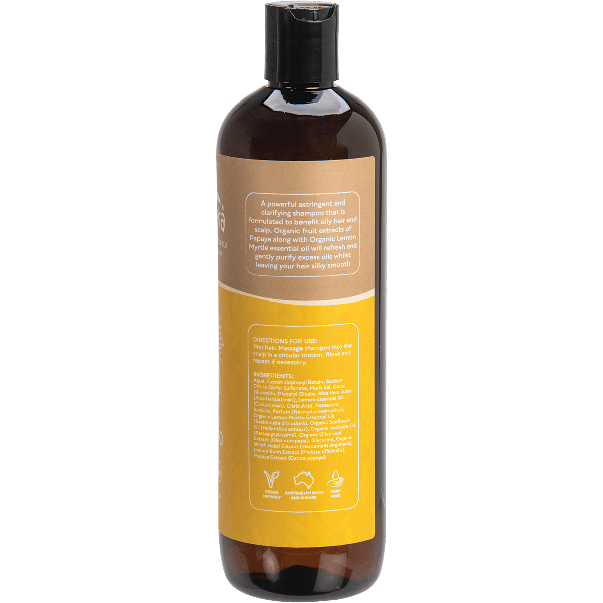 Biologika Bush Lemon Myrtle Shampoo 500ml - Image 2