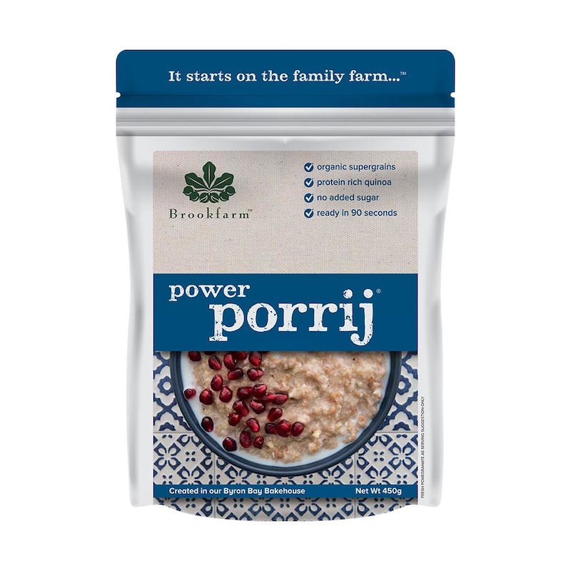 Brookfarm Power Porrij - Wholegrain Macadamia & Almond 450g