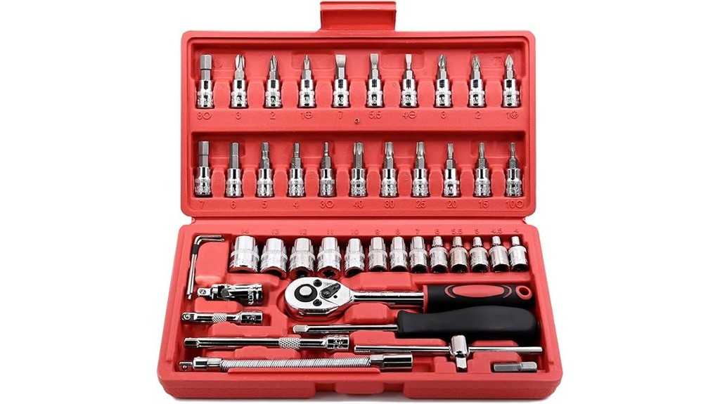 Egofine 46 Pieces Socket Ratchet Wrench Set Review 1 comprehensive wrench set review