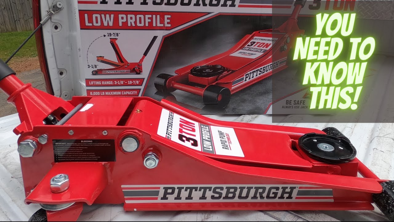 Buy the Best Pittsburgh Floor Jacks | Quality Selection & Low Prices 43 Pittsburgh 3 Ton Low Profile Floor Jack