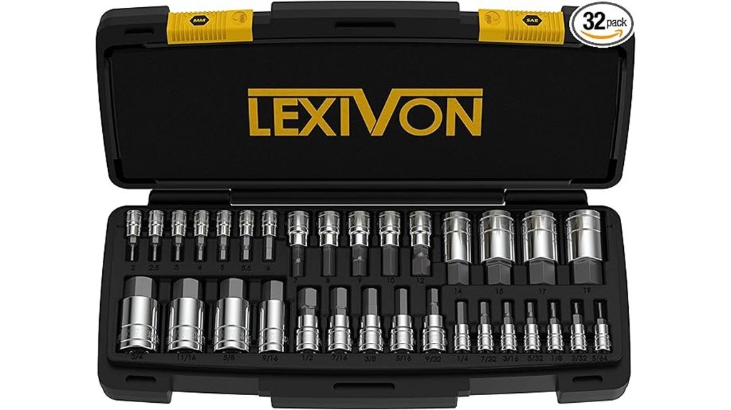 LEXIVON Master HEX Bit Socket Set Review 1 comprehensive hex bit sockets