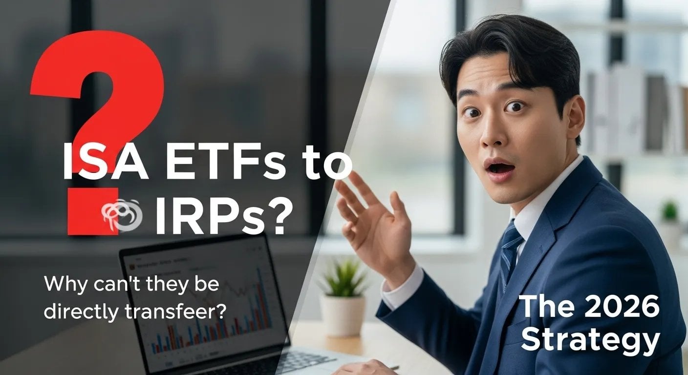 ISA 계좌 ETF, IRP로 직접 이전 불가능한 진짜 이유와 대안
