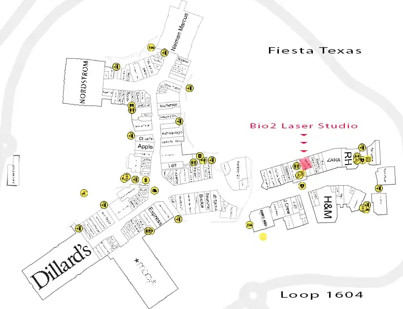 Map of La Cantera