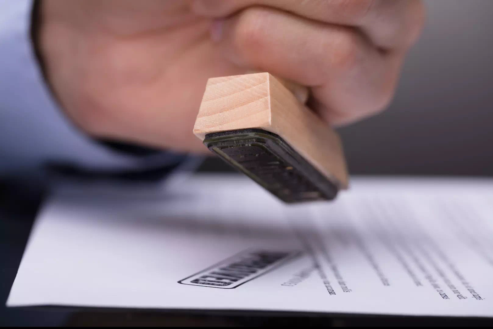 Stamping document