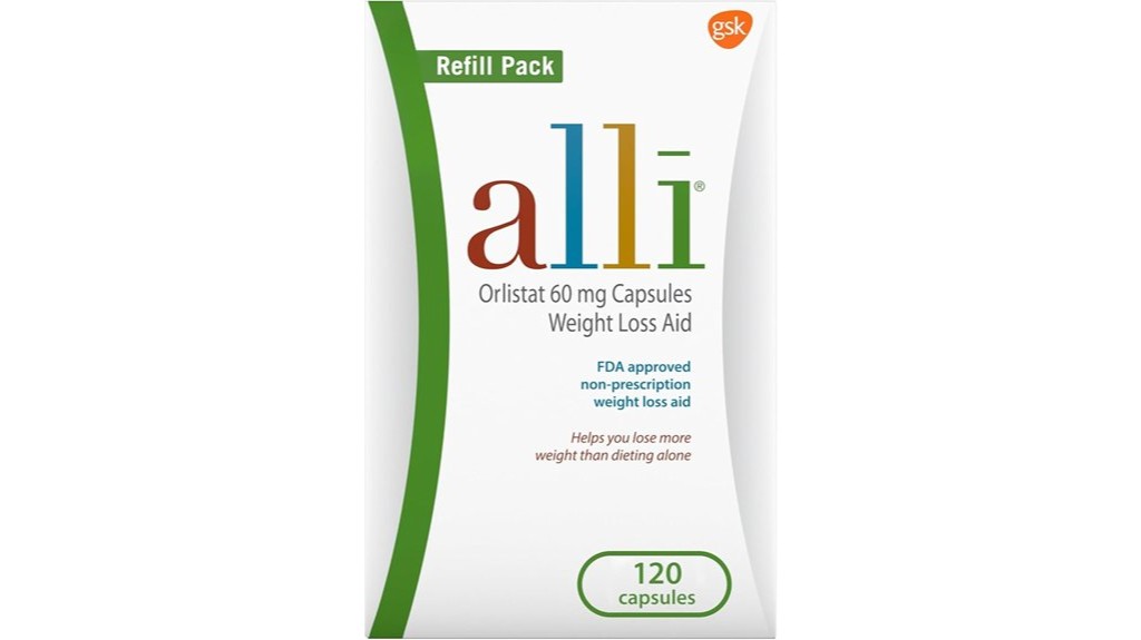 orlistat weight loss capsules