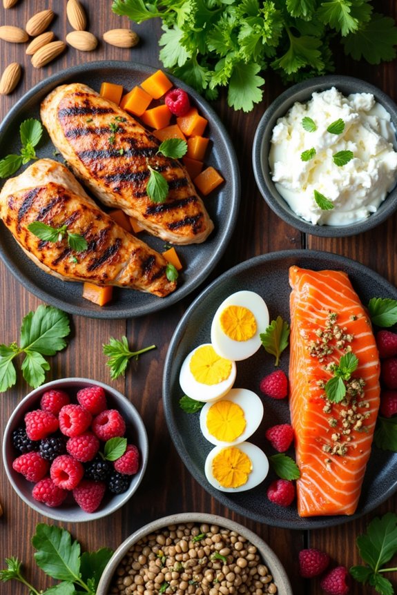 high protein weight loss foods