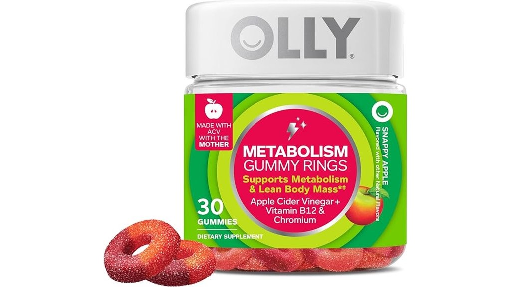 metabolism boosting gummy rings