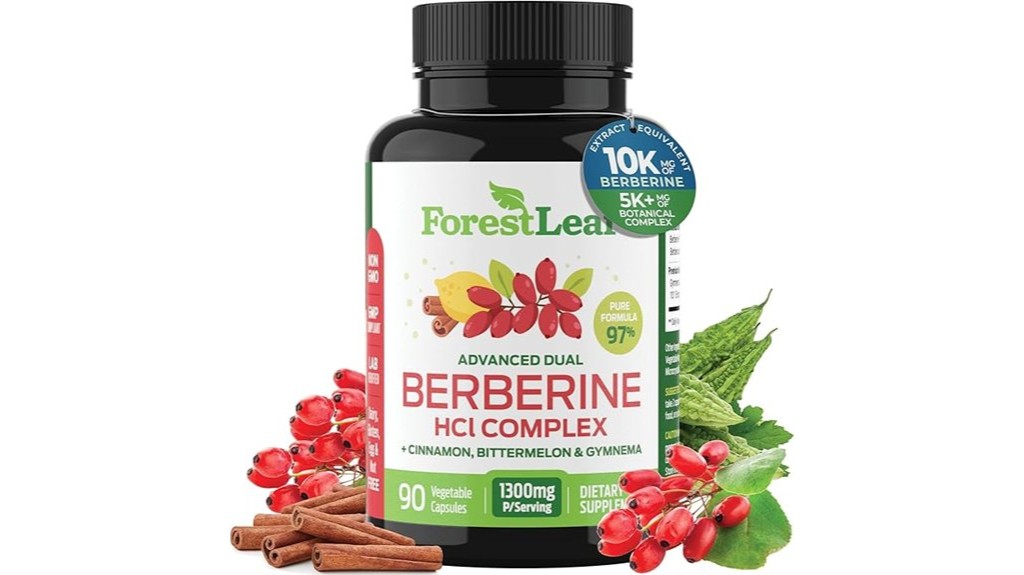 berberine supplement with ingredients