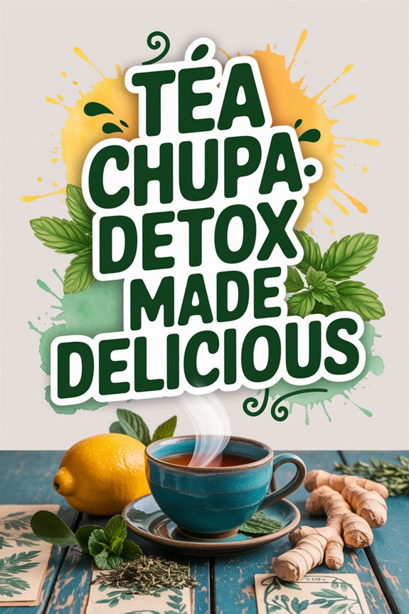 natural flavorful detox tea
