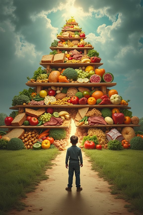 food pyramid weight loss issues