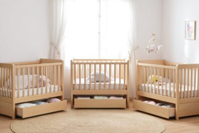 newborn cribs with storage