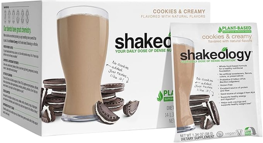 gluten free cookies and cream