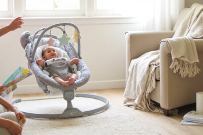 adjustable recline baby swings