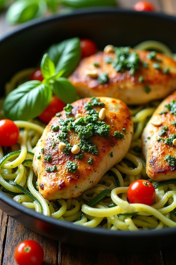 one pan healthy chicken meal