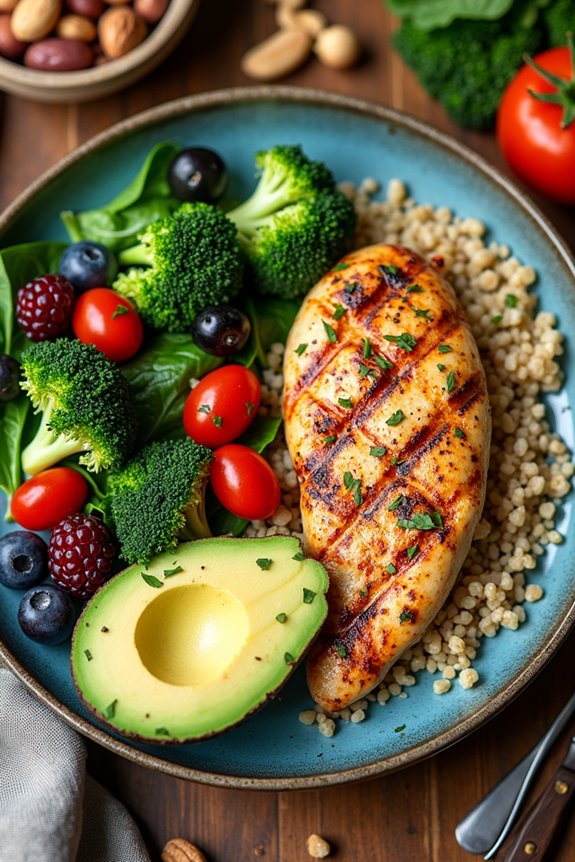 protein and fiber benefits