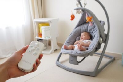 remote controlled baby swings