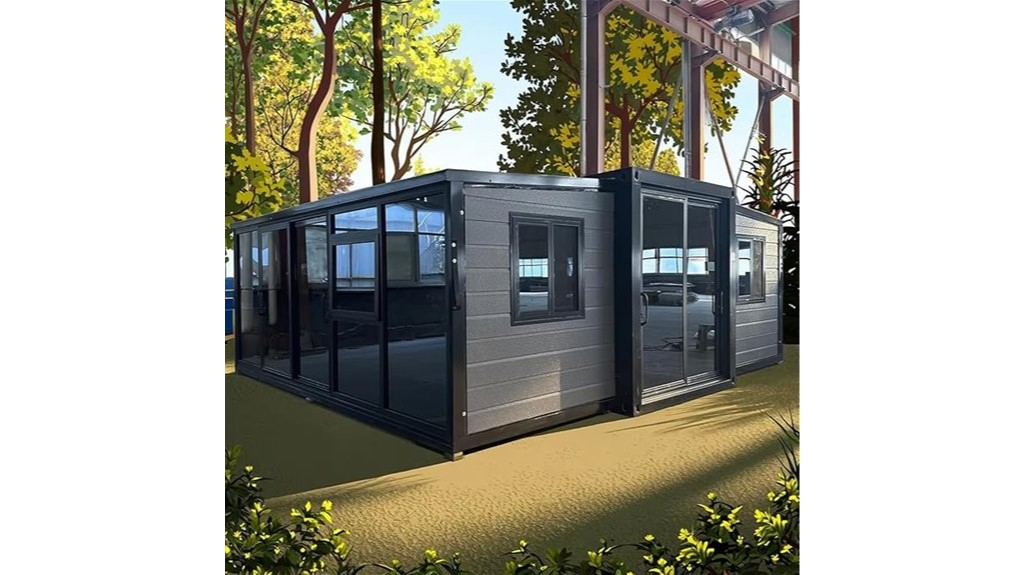 luxury expandable tiny home