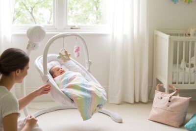 soothing swing for colicky babies