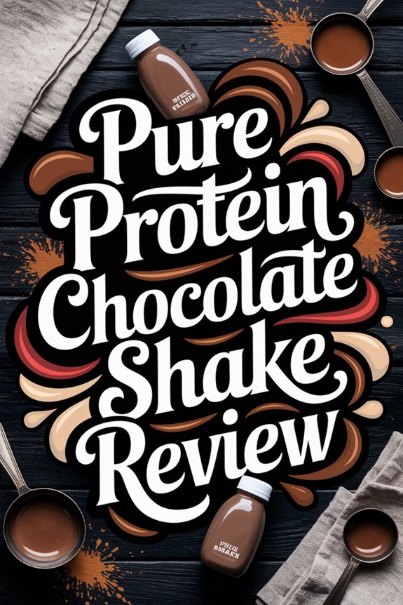 nutritional shake with protein