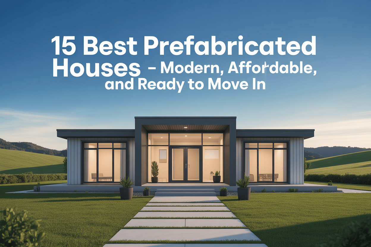 Best Prefabricated Houses of 2025 - Modern, Affordable, and Ready to Move In