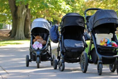 strollers with large baskets
