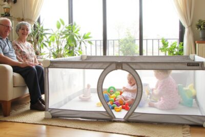 ideal play yards for grandparents