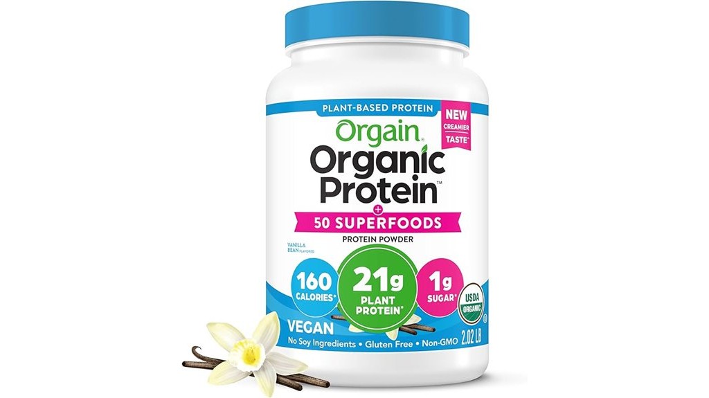 orgain vegan protein powder review