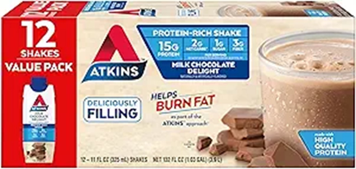 chocolate protein shake pack