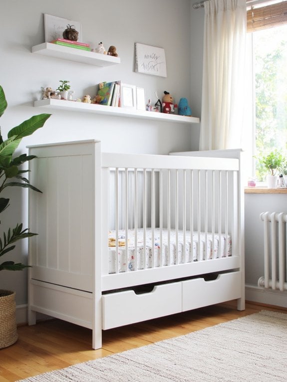 compact cribs for apartments