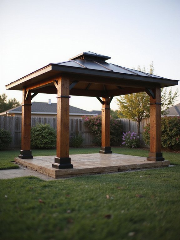 durable gazebo roof warranty