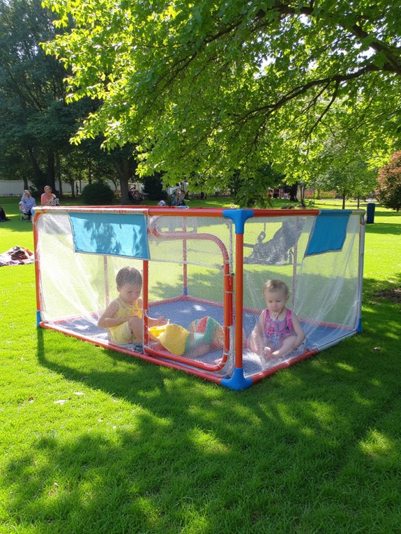 durable portable outdoor playpens