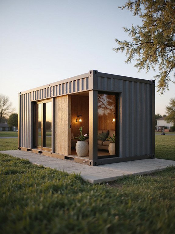 expandable container house package